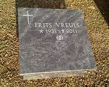 Voorbeeld urnplaat